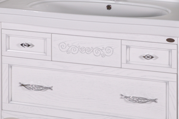 Тумба под раковину ASB-Woodline   Модерн 105 11246 (белый)